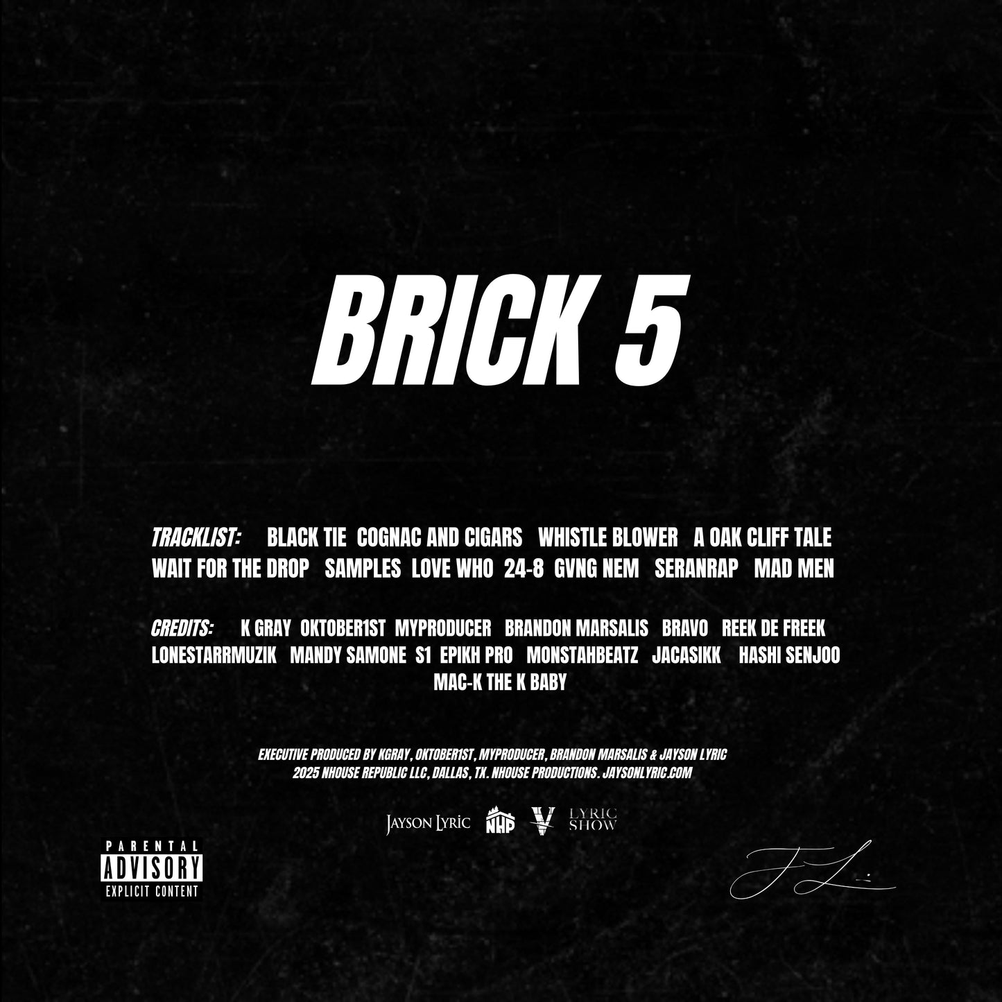 BRICK 5 (VINYL)